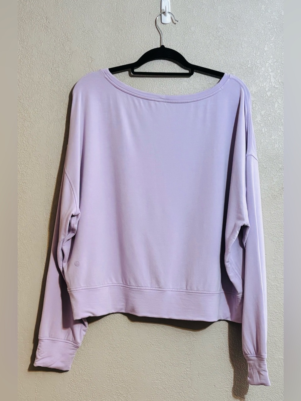 Lululemon BeCalm Scoop Neck Pullover in Lilac Play - Picture 4 of 5